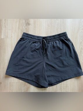 Patagonia Black Athletic Drawstring Shorts